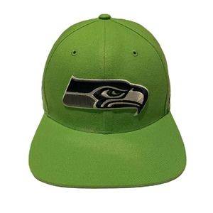 Seattle Seahawks NFL x '47 Brand Flat Bill Adjustable Strapback Hat Adult OSFA